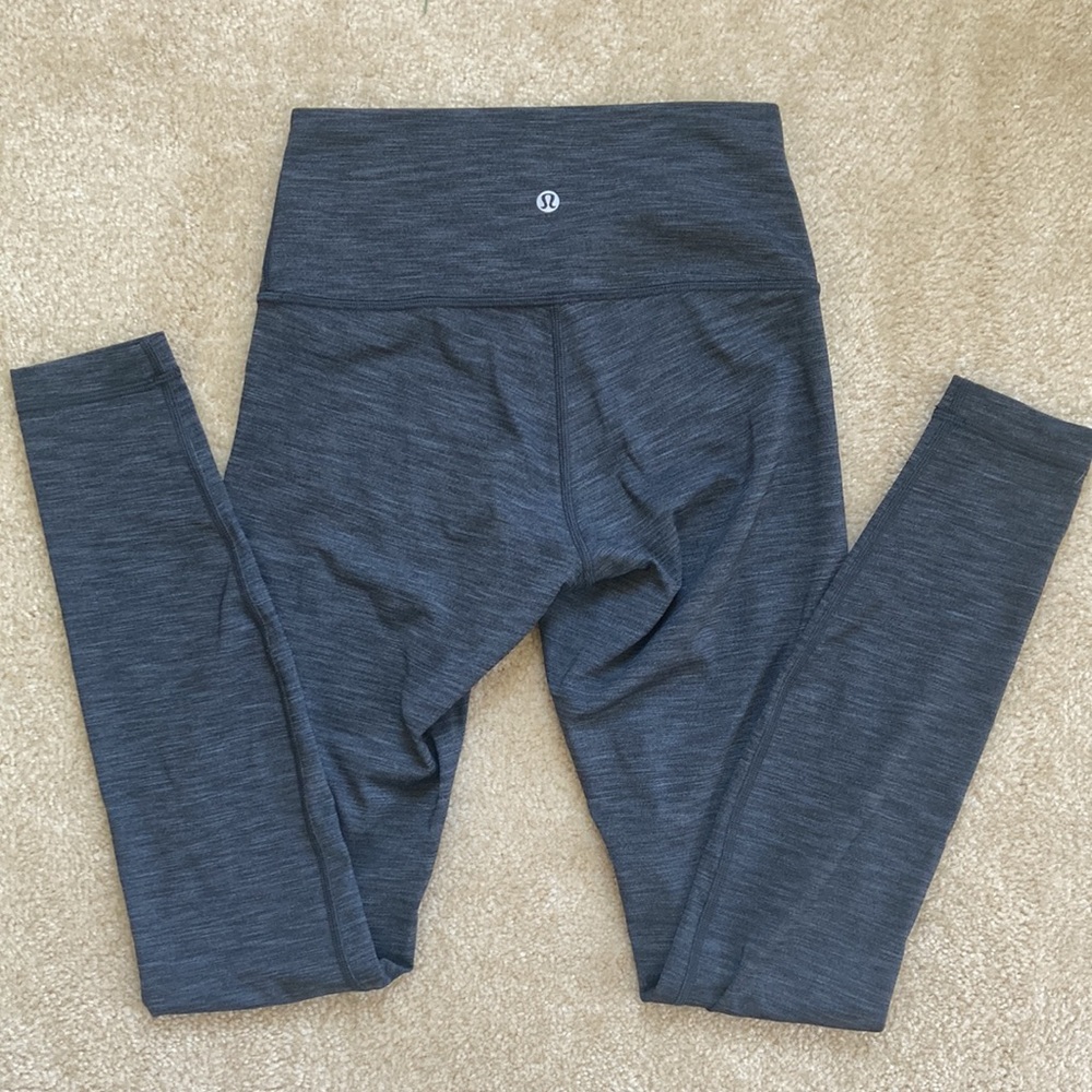 Lululemon High Rise Grey Leggings
